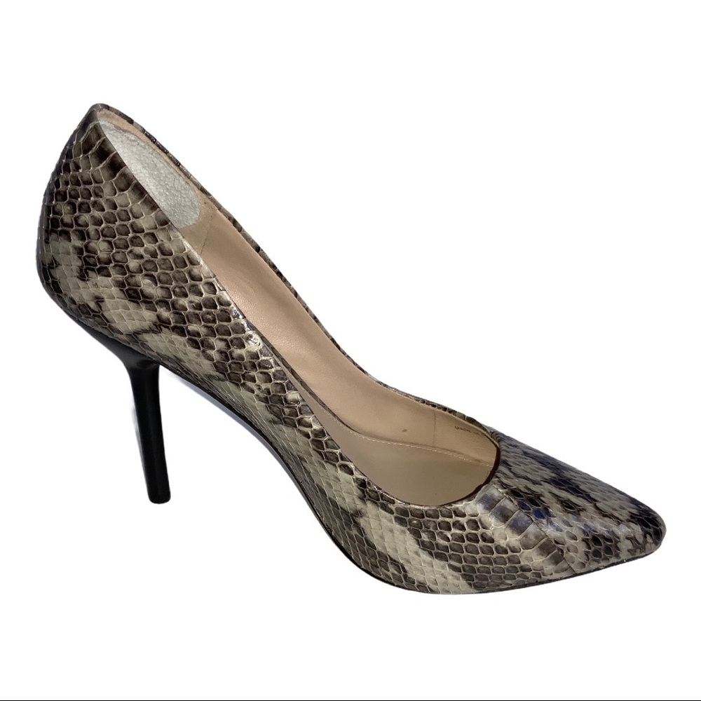 Via Spiga Snakeskin Mia Stiletto Pumps Sz 7.5